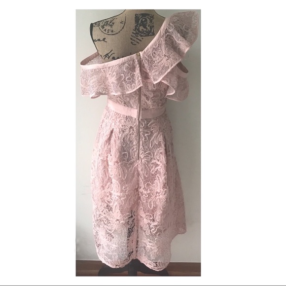 💥6 HR SALE💥 SELF-PORTRAIT FLORAL LACE MIDI DRESS - Picture 7 of 8